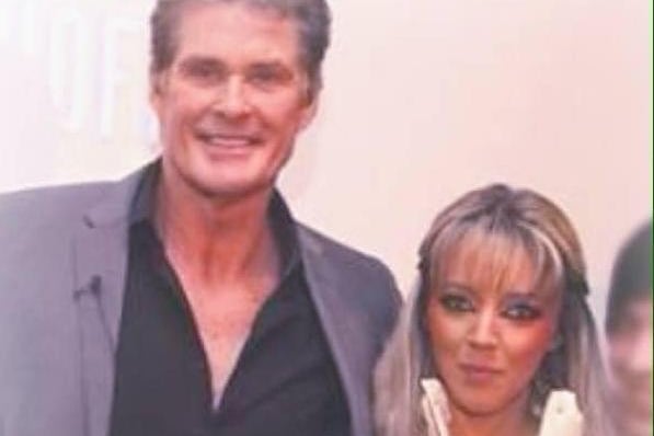 Sharn Hand said: "The Hoff! Turned out to be a great inspirational speaker."
