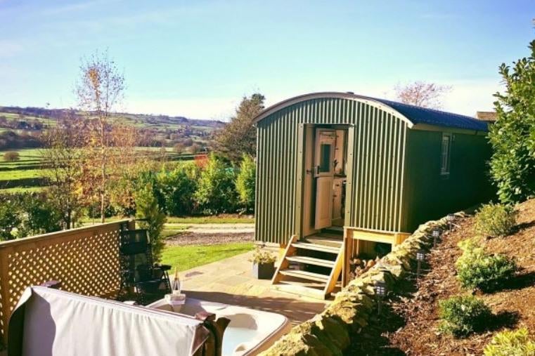 Located amid the stunning countryside of the Yorkshire Dales, The Shepherd's Retreat is a luxurious shepherd's hut for two. It features a living area with kitchen and dining space, a shower room and private patio areas with a BBQ and luxury hot tub.