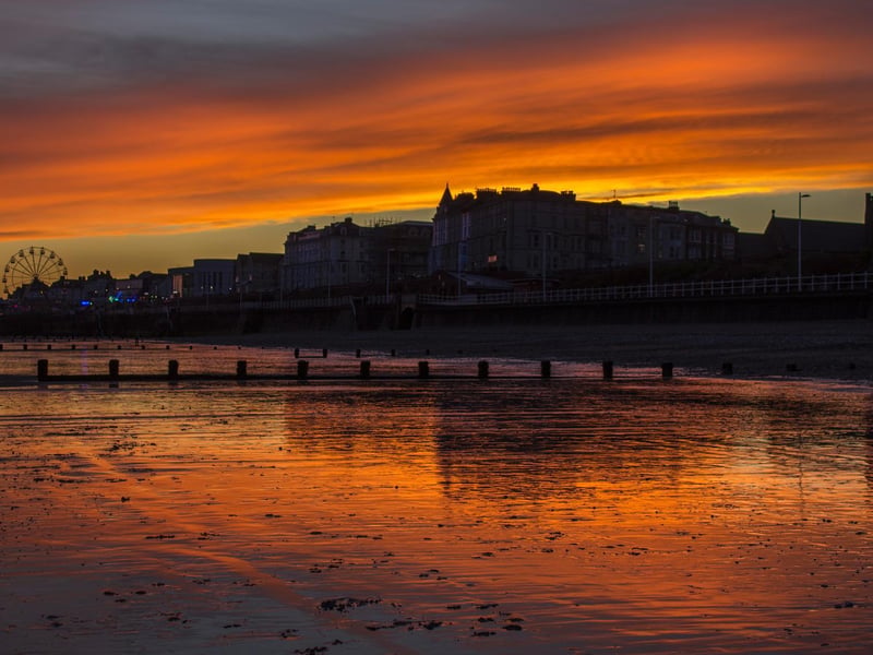 November - Bridlington sunset, by Adam Buxton-Kirk
