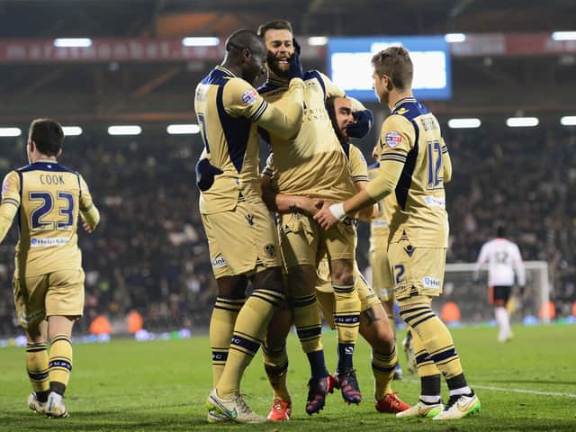 Enjoy these photo memories from Leeds United's 3-0 win at Craven Cottage in March 2015. PIC: Getty