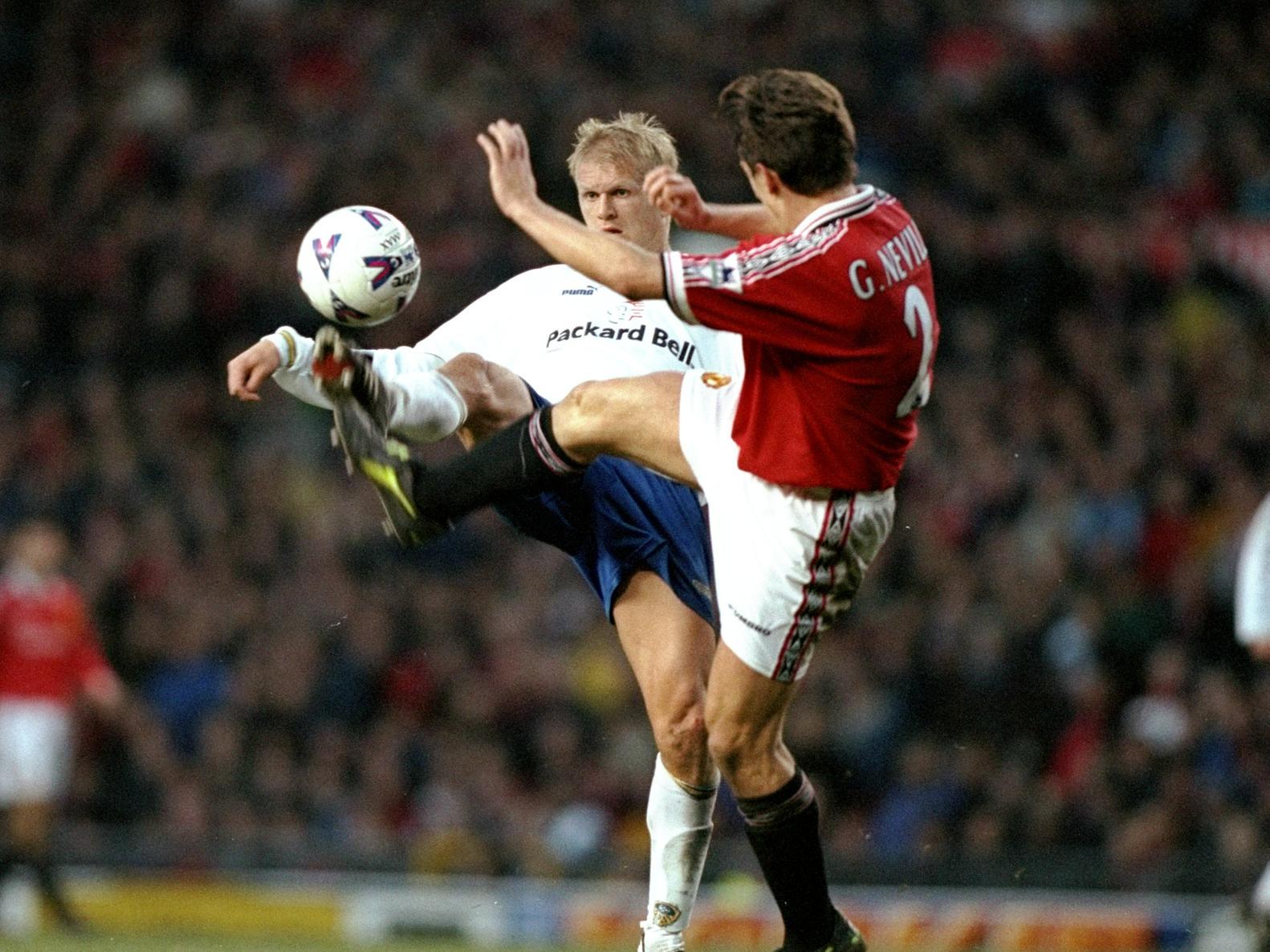 Enjoy these photo memories of Alf-Inge Haaland in action for Leeds United. PIC: Getty