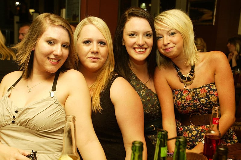 Nicola, Emily, Becky and Amy