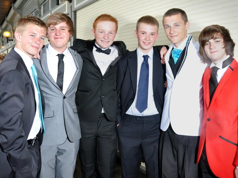 From left: Curtis Foreman, Joe D'Angelo, Sam Lindley, Connor Lawlor-Mahon, Michael Bamforth and Henry Halkyrad.