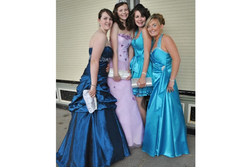 From left: Chloe Beswick, Rachel Cass, Laura Pearson and Charlotte Baker.