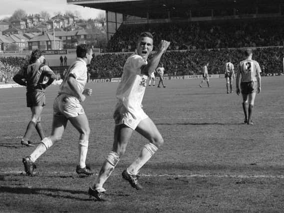 Enjoy these photo memories from Leeds United's 4-0 win against Sheffield United at Elland Road in April 1990.