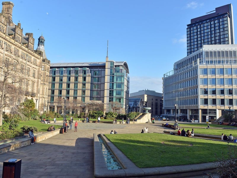 The tenth most common place people arrived in the area from was Sheffield, with 106 arrivals in the year to June 2019.