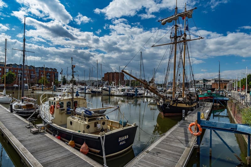 The eighth most common place people arrived in the area from was Hull, with 122 arrivals in the year to June 2019.