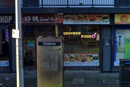 Good Hut Chinese Takeaway |32 Moor Lane, PR1 7AT |01772 823388 |One review said: “Authentic Chinese. Love this place. King prawns spring onions and ginger fresh and delicious.”