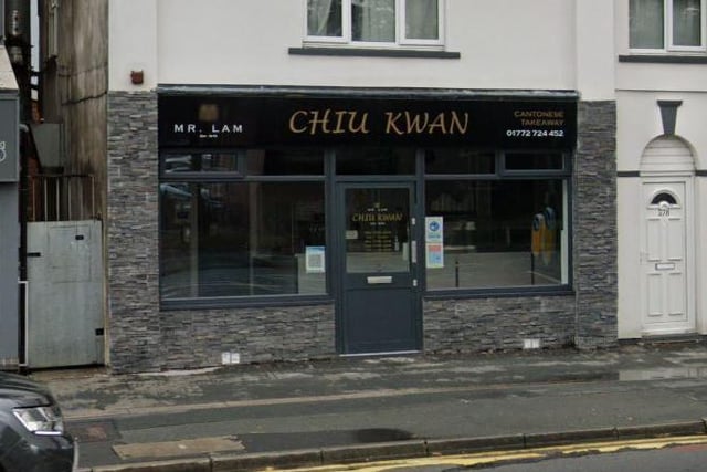 Chiu Kwan |378 Blackpool Road, PR2 2DS |01772 724452 | One review said: “Nice food nice staff. Veggie curry with salt and pepper chips was the best I've tasted anywhere. Will be a return visit.”