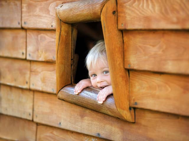 Building your own den or fort could help you shake the habit of being glued to the TV