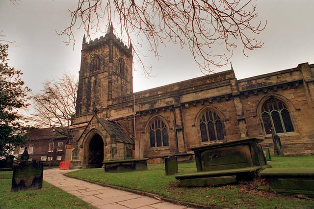 St Mary's Church at Whitkirk was undergoing a £100,000 renovation and redecoration scheme after a 15 year appeal to raise the money to restore the medieval building.