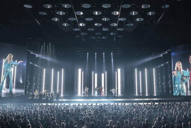 Abba Voyage at the Abba Arena near the Queen Elizabeth Olympic Park in east London. Picture: Johan Persson/Abba Voyage/PA Wire