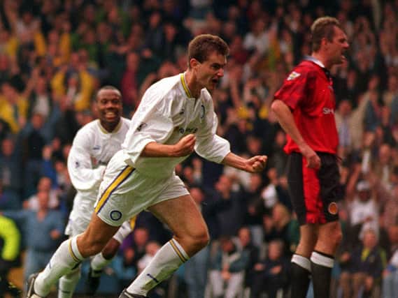 Enjoy these photo memories of Leeds United's 1-0 win against Manchester United in September 1997. PIC: Dan Oxtoby