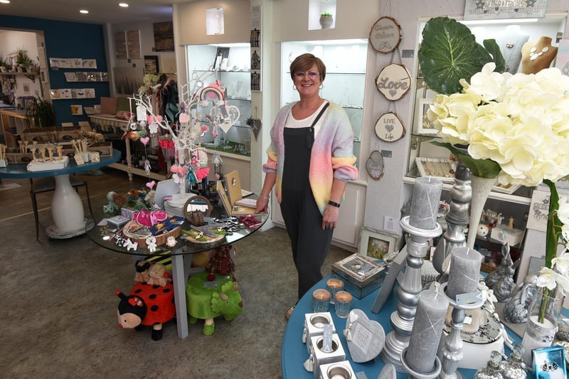 Kathryn Hawkins is delighted to welcome customers back to Akoya art and gifts, Standish.