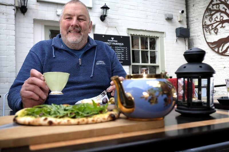 Rusty Shears Cafe and Restaurant owner Rob Wildsmith looks forward to opening for visitors.