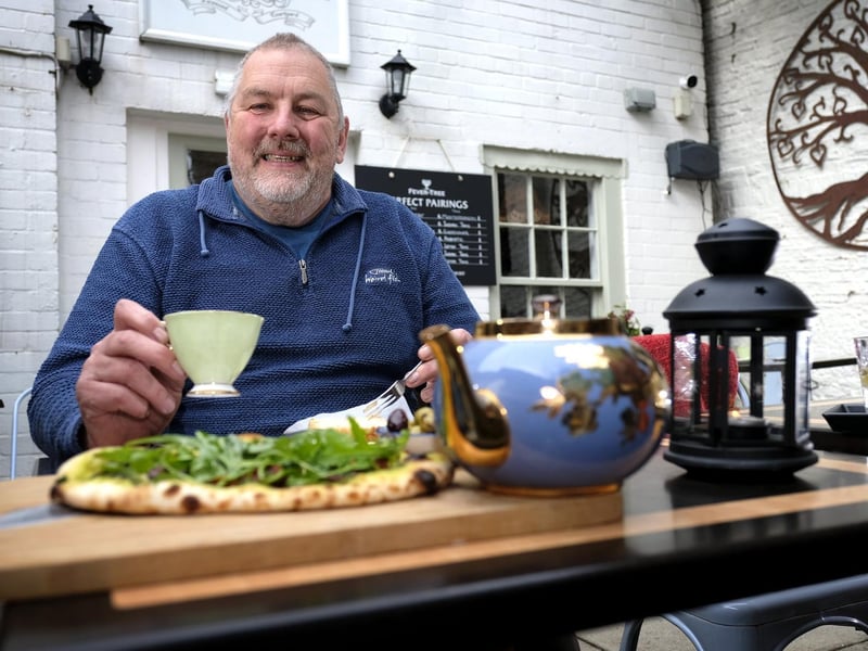 Rusty Shears Cafe and Restaurant owner Rob Wildsmith looks forward to opening for visitors.