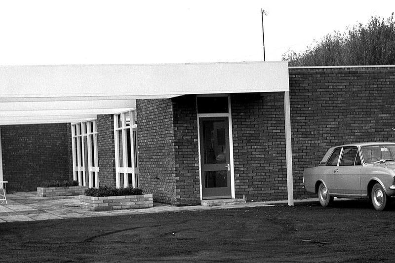 The opening day of the newly built St James Social Centre, Orrell, in 1970