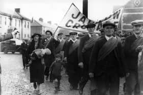 The 1936 Jarrow March.