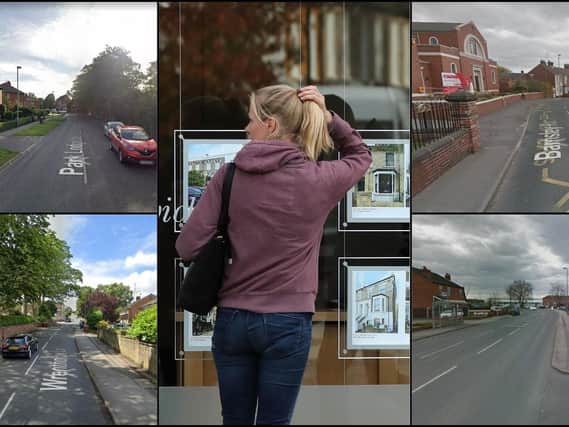 House prices in Wakefield, Pontefract and Castleford are on the rise, new data shows - despite the impact of the pandemic. These are the areas in the district where house prices rose in the 12 months to September 2020.