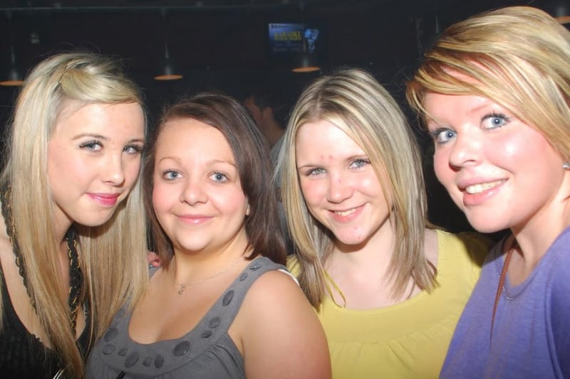 Kate, Sian, Amiee and Robyn.