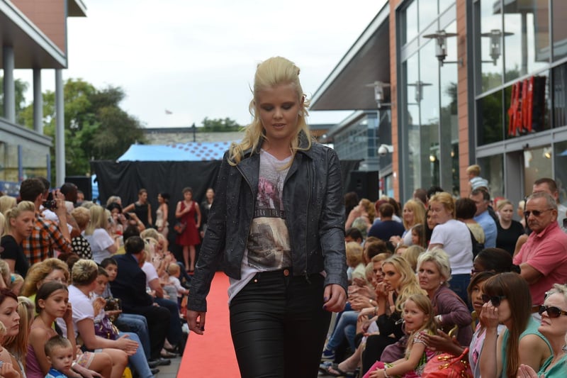 And it was not just shops that Trinity Walk promised - the centre quickly set itself up as a host of exciting events, including the Wakefield's Next Top Model final in September 2012.