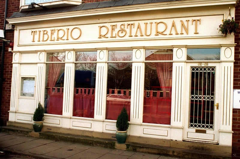 Did you enjoy a meal here back in the day? Tiberio restaurant on Galloway Lane.