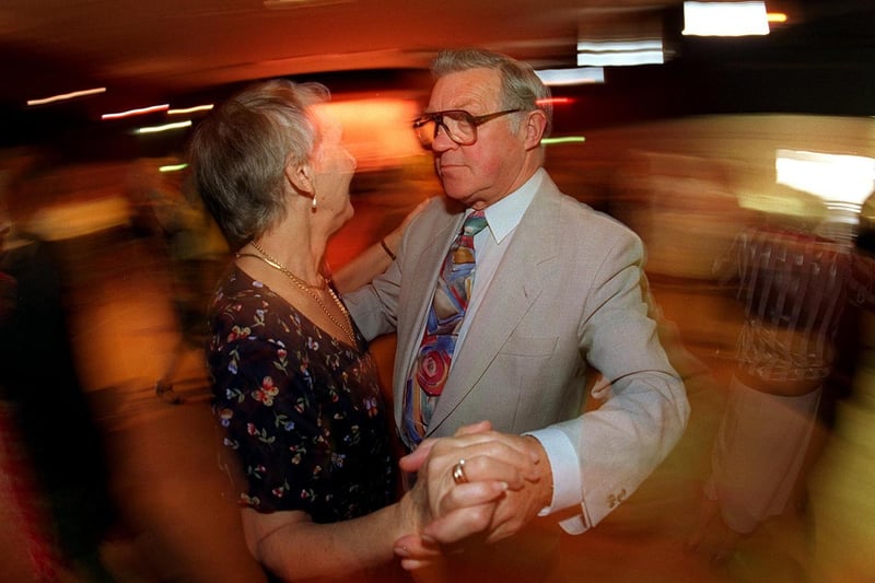 A tea dance was held to celebrate the 25th anniversary of Pudsey Civic Hall. Pictured are Kenneth and Shirley Hart who had been dancing at the venue for the last 15 years.