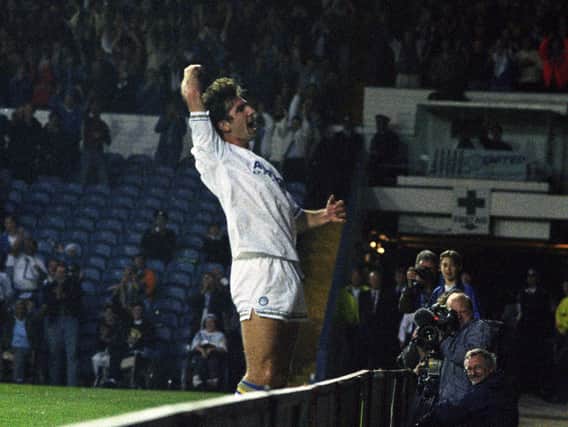 Enjoy these photo memories from Leeds United's 5-0 demolition of Spurs in August 1992 which featured the first hat-trick of the new Permier League era