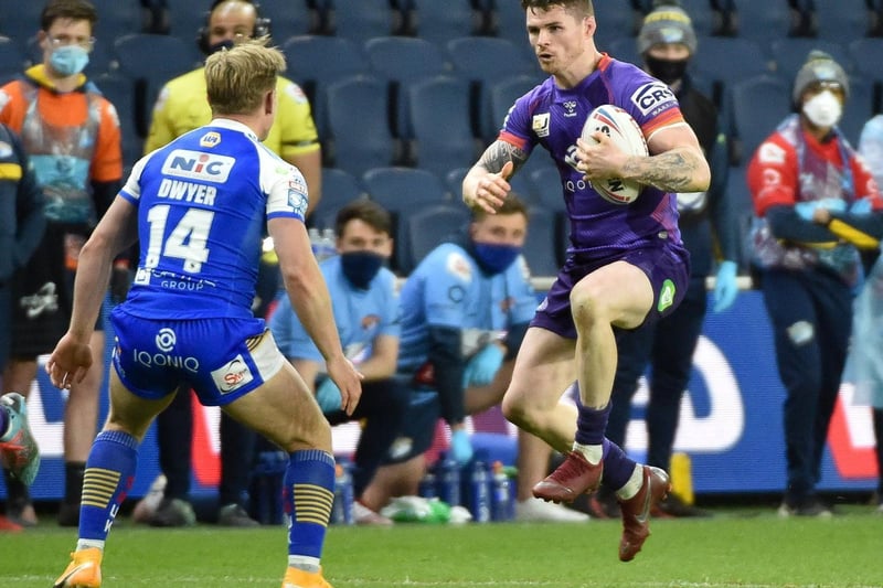 Dally M backrower of the year in his debut NRL campaign with Canberra, cut short his stay after two years to return to Wigan this season. (Photo: Bernard Platt)