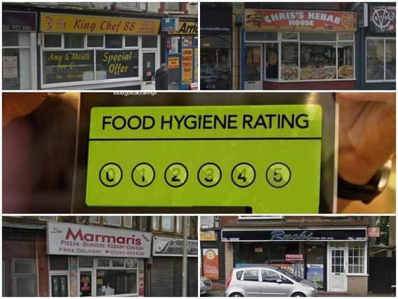 Blackpool hygiene ratings: The takeaways with 1, 2 and 3 stars visited this year