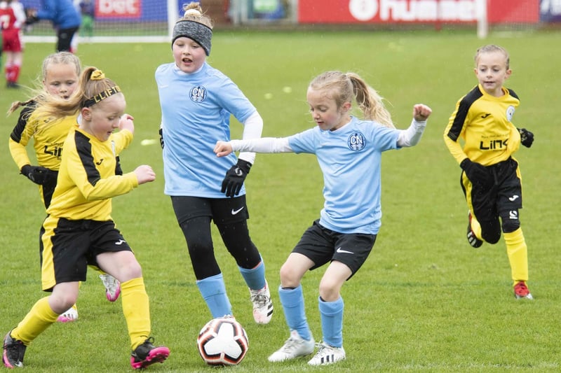 The Under-7 Coulton Cup final in which CN Sports Wildcats got the better of Clifton Rangers