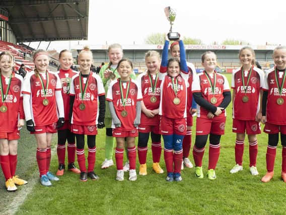 Fleetwood Tigers won the Under-10 Coulton Cup final against Myerscough Reds