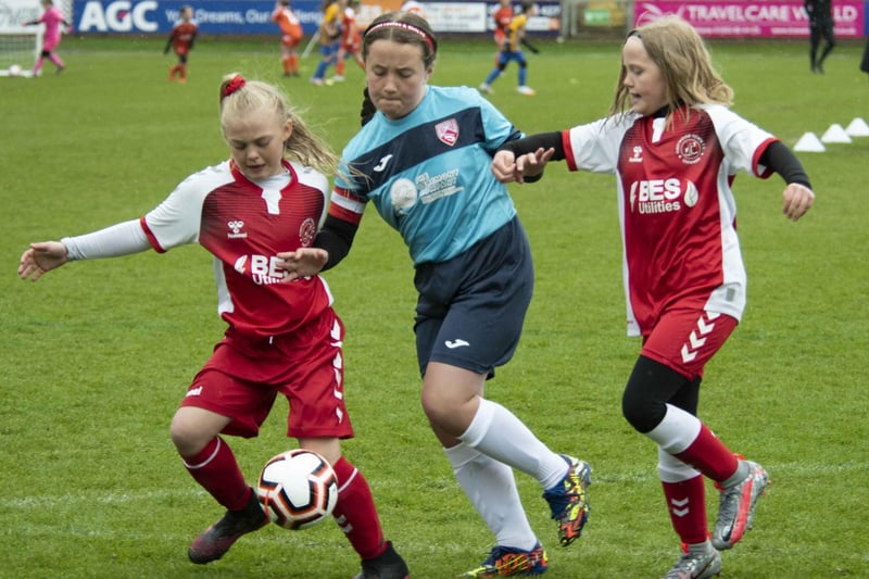 The Foxes were edged out by Morecambe in the Under-9 Cup final