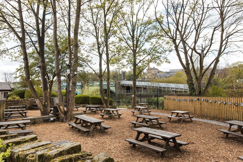 Nestled on the side of the River Aire, Kirkstall Bridge Inn has closed most of its car park to create a fantastic outdoor dining area. Sit by the river or in one of the tipis lit by fairylights for some great drinks from owners Kirkstall Brewery and some delicious pub grub.