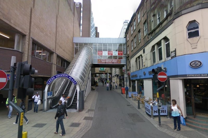 Albion Street, which waved goodbye to its famous escalator.