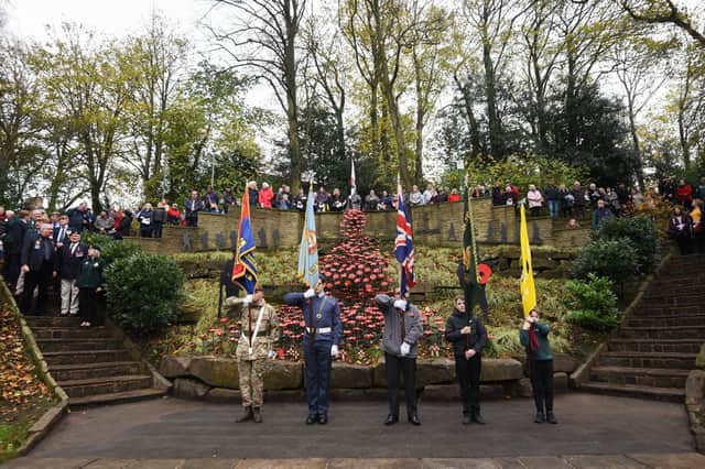 Remembering the fallen at Kirkham