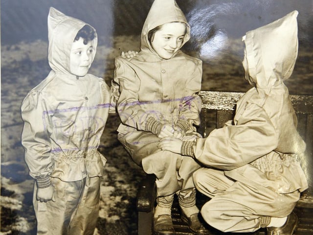 Pupils dressed for the weather