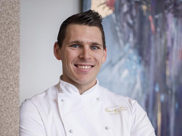 Chef Jean Delport at Interlude in Lower Beeding