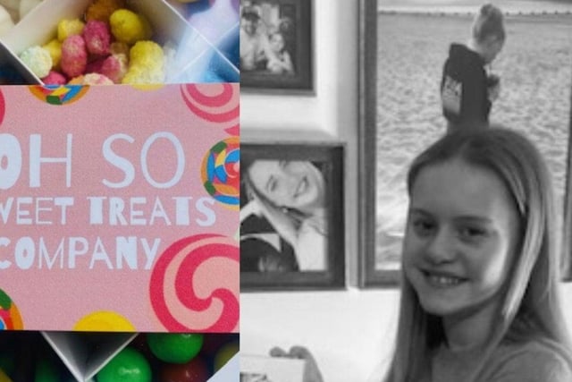 Ruby Aldred, 11, decided to start her own sweet business - using her Christmas money as an investment - and she managed to sell her entire stock on the first evening after a phenomenal response from local people.