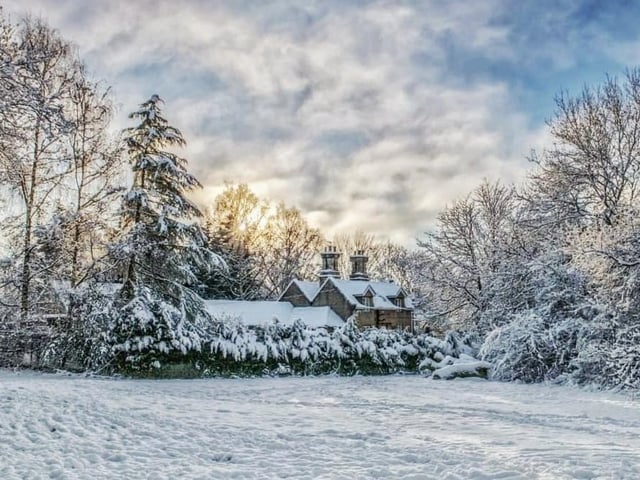 The Old Gamekeeper's cottage on Willow Brook Road in Corby.
