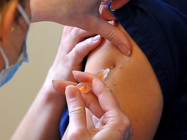 Midhurst Pharmacy going live today, in Midhurst. Owner Raj Rohilla has taken over the community hall to run a pharmacy-led vaccination centre. Pic Steve Robards SR2101291 SUS-210129-160238001