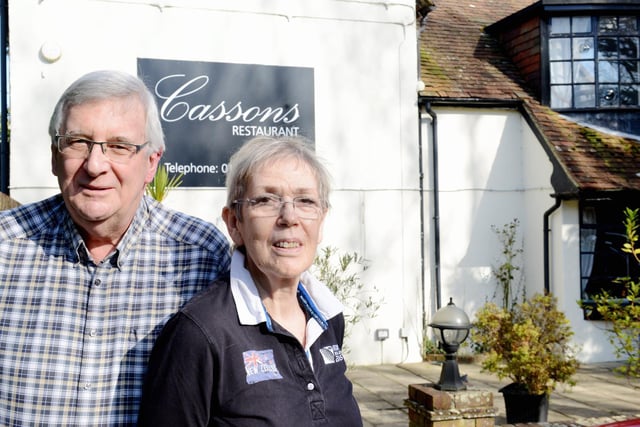 Cass and Viv at Cassons in Tangmere