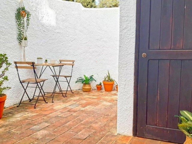 The beach apartment on the Algarve, in Portugal, is 200 metres from the beach