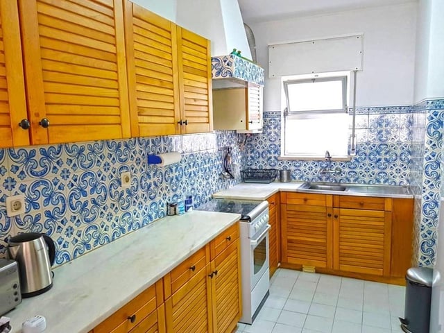 The beach apartment on the Algarve, in Portugal, is 200 metres from the beach