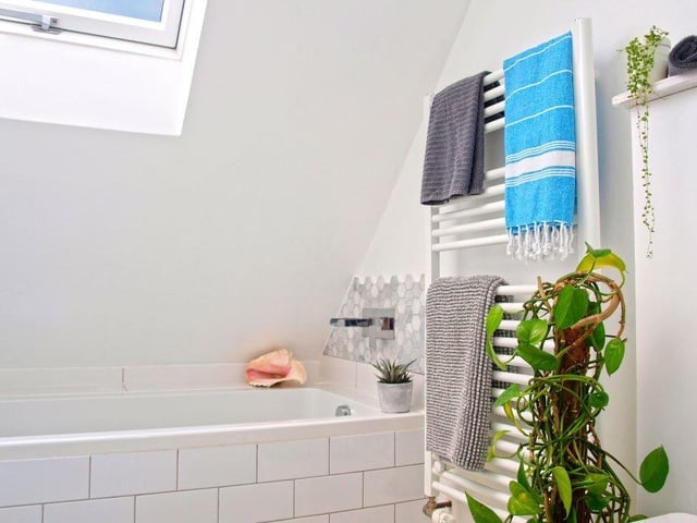 The West Wittering bungalow is just steps from the beach