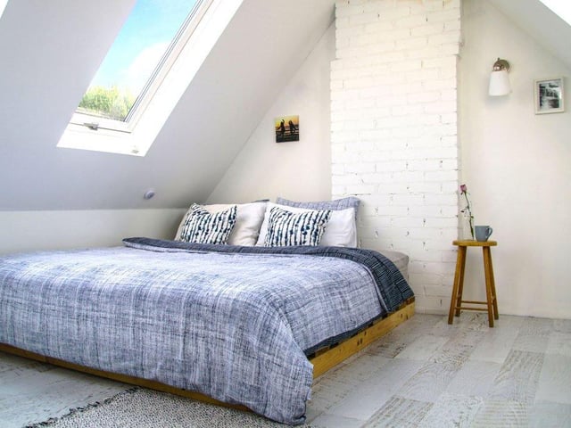 The West Wittering bungalow is just steps from the beach