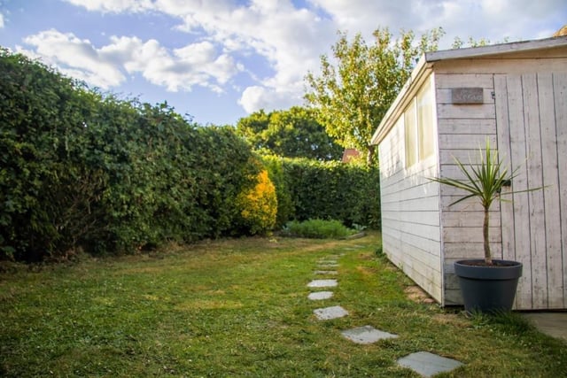 The West Wittering bungalow is just steps from the beach
