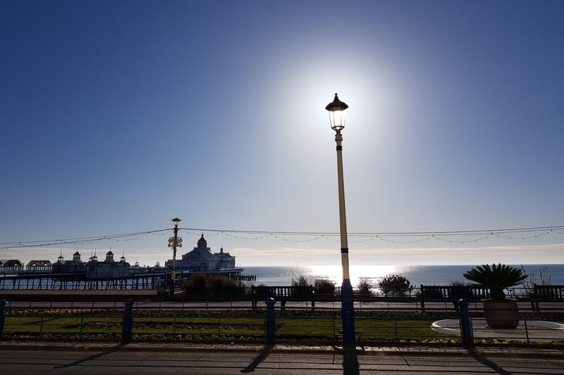 Bob Newton snapped this photo at Eastbourne seafront by the pier with a Samsung S8 camera. ". Lovely morning for a stroll along the promenade! Perfect," he said SUS-210317-094323001