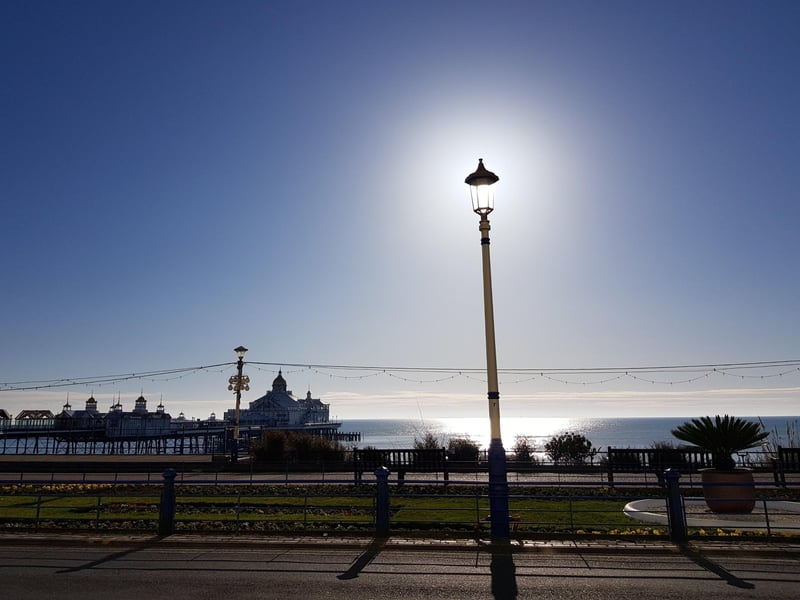 Bob Newton snapped this photo at Eastbourne seafront by the pier with a Samsung S8 camera. ". Lovely morning for a stroll along the promenade! Perfect," he said SUS-210317-094323001