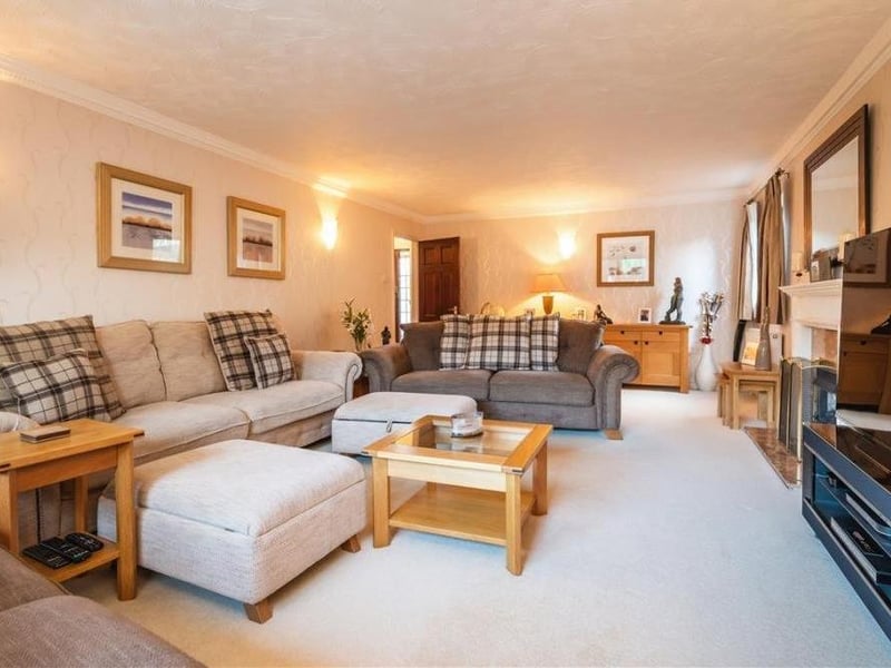 The detached home at The Paddocks in Werrington on the market with Hurfords